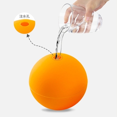 Fabricantes de gelados S M L 5 6 7 cm Bola de hóquei de silicone Logotipo impressível