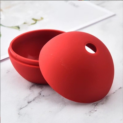 Ferramenta de cozinha Fabricantes de sorvete Molde de bola de gelo de silicone para borracha macia de buraco único