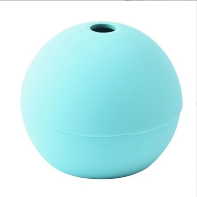 Fabricantes de gelados Eco-friendly Food Grade Silicone Single Round Big Ice Ball Maker Moldes