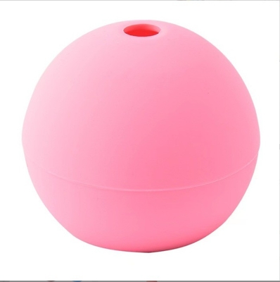 Fabricantes de gelados Eco-friendly Food Grade Silicone Single Round Big Ice Ball Maker Moldes