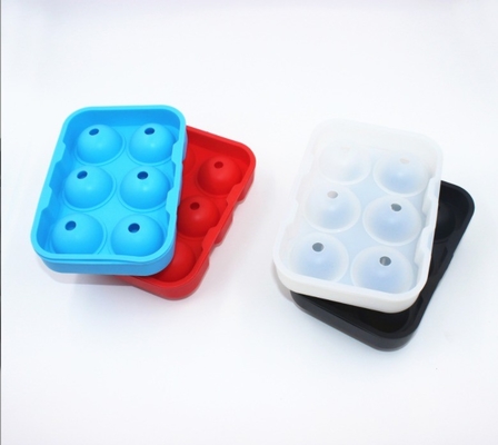 Molde de 6 buracos de silicone para ferramentas de sorvete sustentáveis e versáteis