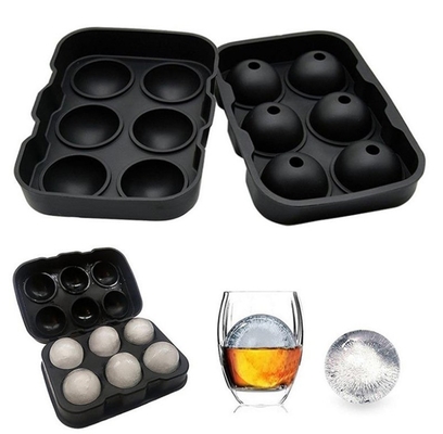 Faça bolas redondas de uísque sem esforço com bandeja de gelo de silicone reutilizável