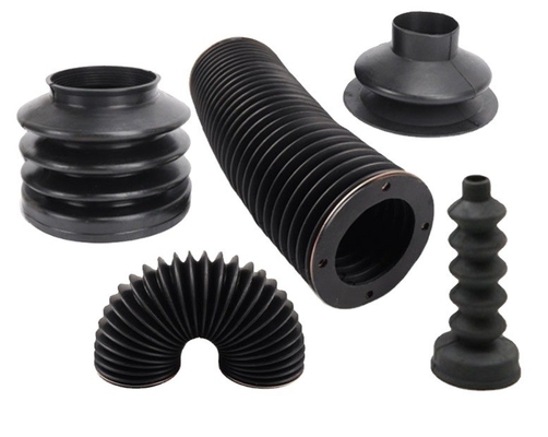 MVQ Formas de compressão personalizadas de borracha de silicone flexível e ondulada para moldagem