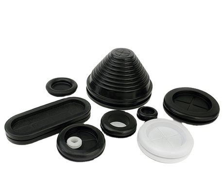 Tubo de vedação de fio de cabo personalizado Grommet Borracha EPDM de silicone para processamento de moldagem NR NBR