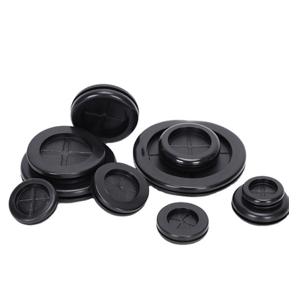 Grommet de borracha de silicone EPDM de tamanho pequeno para cabos à prova d'água e resistente à corrosão