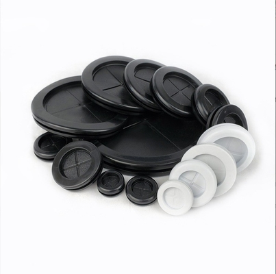 Grommet de borracha de silicone EPDM de tamanho pequeno para cabos à prova d'água e resistente à corrosão