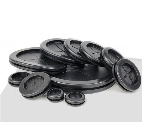 Grommet de borracha de silicone EPDM de tamanho pequeno para cabos à prova d'água e resistente à corrosão
