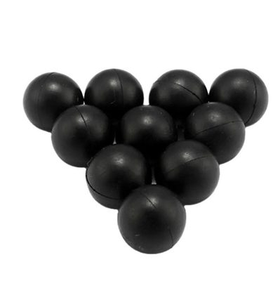 Bolinha de borracha oca colorida com buraco Molde de bola de silicone Feita de borracha de silicone EPDM NBR NR