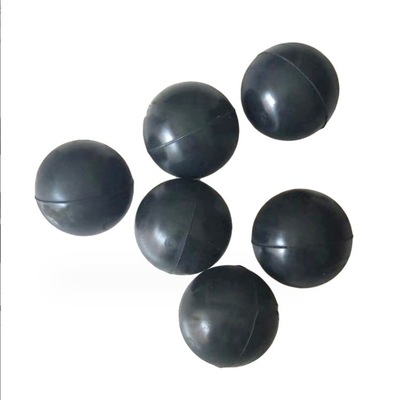 Bolinha de borracha oca colorida com buraco Molde de bola de silicone Feita de borracha de silicone EPDM NBR NR