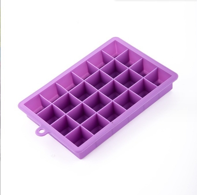 Taças de silicone de grau alimentício com tampas de 15 cavidades e 24 cavidades