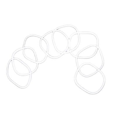 Anéis O de selos de silicone de alta temperatura com material EPDM/NBR/NR e serviço de moldagem