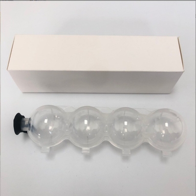 Molde de cubo de gelo de silicone para lançamento fácil Bolas de uísque