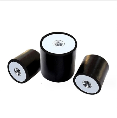 Montagens de amortecimento de vibração cônicas masculinas com patas de parachoque de borracha personalizadas e moldes