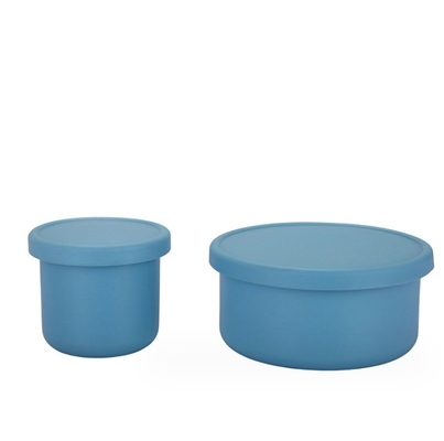 Caixa de almoço Bento de silicone de qualidade alimentar 1 recipiente de armazenamento de alimentos em rede para todas as idades