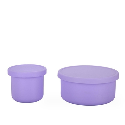 Caixa de almoço Bento de silicone de qualidade alimentar 1 recipiente de armazenamento de alimentos em rede para todas as idades