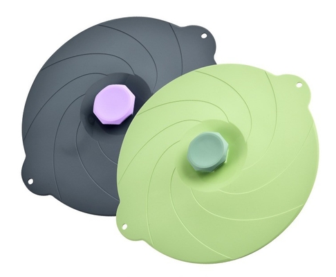 Preservação de alimentos Cobertura de panela de silicone para vácuo Caixa de almoço auto-aprimorável Partes de utensílios de cozinha