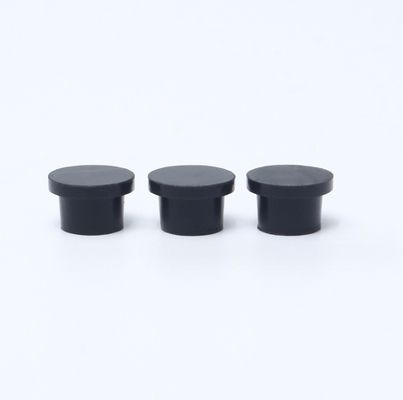 Peças de vedação personalizadas EPDM/NBR/NR Cap final de borracha com tampão fixo de borracha natural