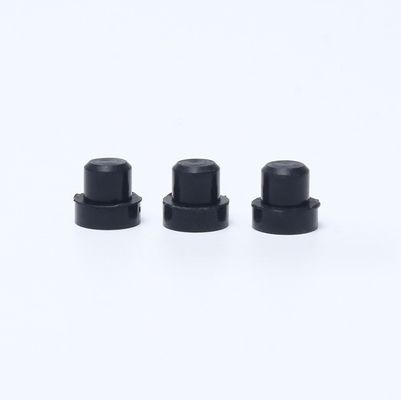 Peças de vedação personalizadas EPDM/NBR/NR Cap final de borracha com tampão fixo de borracha natural