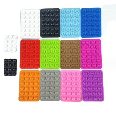 Silicone 24 Anti-Slip Silicone Pads de Sucção de Copo Adesivo Personalizado para Porta-Telefones Celulares