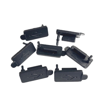 EPDM NR NBR borracha USB tampas de silicone anti-polvo com processamento de moldagem e personalizado