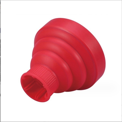 Secador de cabelo de sopro dobrável com material de silicone e serviço de moldagem