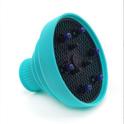 Secador de cabelo de sopro dobrável com material de silicone e serviço de moldagem
