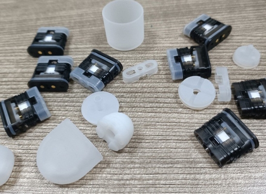 NBR Parcela moldada de borracha de silicone para nebulizador porta-cigarros bocal mangas tampa de poeira