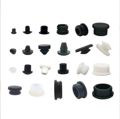Peças de vedação fixas de borracha de silicone com vários tamanhos e personalização OEM