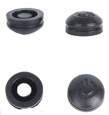 OEM ODM Custom Waterproof LED Silicone Button Cap para dispositivos eletrônicos de ponto único