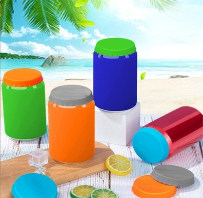 ODM/OEM Sustentável Coberturas personalizadas para latas de alimentos de tampa reutilizável universal Nenhum estilo de design