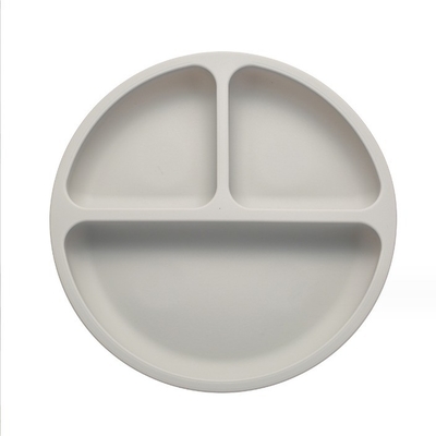 Grade Alimentar Silicone Bebê Crianças Placemat Dividido Placas de Sucção do Bebê para comer crianças pequenas