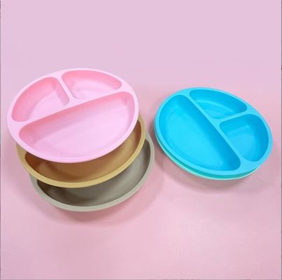 BPA livre Placa de silicone leve e macia com estilo de design de sucção Nenhuma