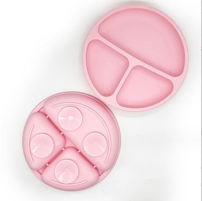 BPA livre Placa de silicone leve e macia com estilo de design de sucção Nenhuma