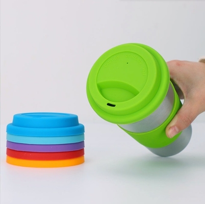 Capa de silicone sustentável para caneca de café Capa ecológica e durável