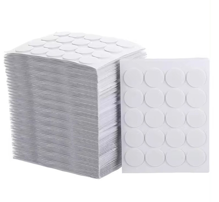 DIY velas de vidro Kit de ferramentas de fabricação com adesivos de espuma branca e adesivos de dois lados