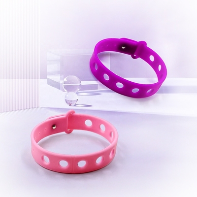 Braceletes de pulseira de silicone personalizados para crianças