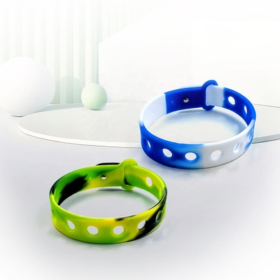 Braceletes de pulseira de silicone personalizados para crianças