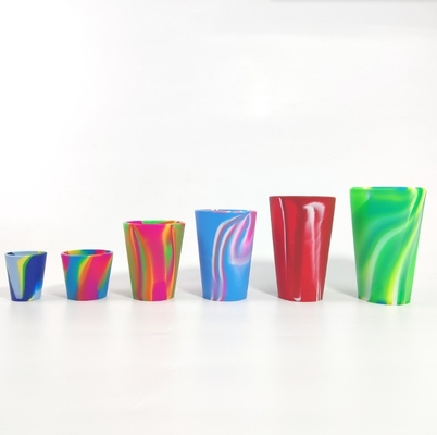 Nenhum Estilo de Design Copas de silicone de 16 onças Infraquecível Pint Glass para viagens