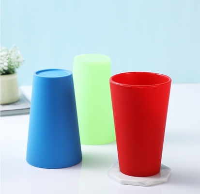Nenhum Estilo de Design Copas de silicone de 16 onças Infraquecível Pint Glass para viagens