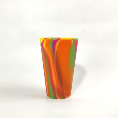 Materiais sustentáveis de silicone de qualidade alimentar copos inquebráveis para viagens utensílios para piquenique