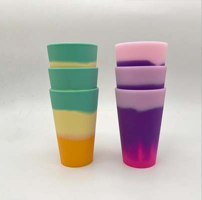 Nenhum Estilo de Design 12oz cálice de viagem isolado com alça e logotipo personalizado