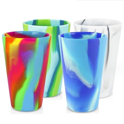 Taça de café de viagem com alça Taça de beber Sustentável Taças de silicone personalizadas Tumbler
