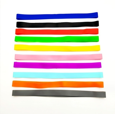 Banda de envolvimento de silicone elástica e colorida perfeita para várias aplicações