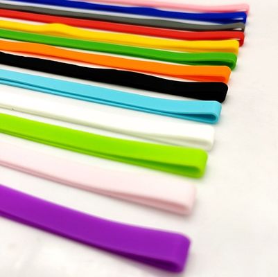 Cadeira de praia espessa e elástica, clips de toalha, tiras de borracha de silicone para serviço de corte