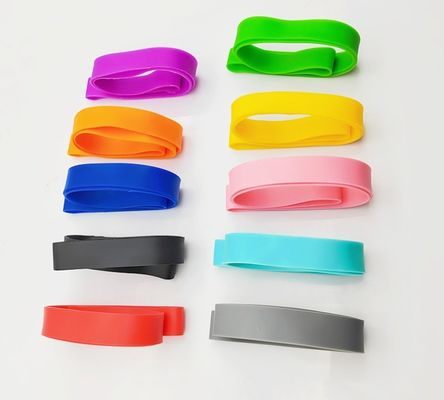 Cadeira de praia espessa e elástica, clips de toalha, tiras de borracha de silicone para serviço de corte
