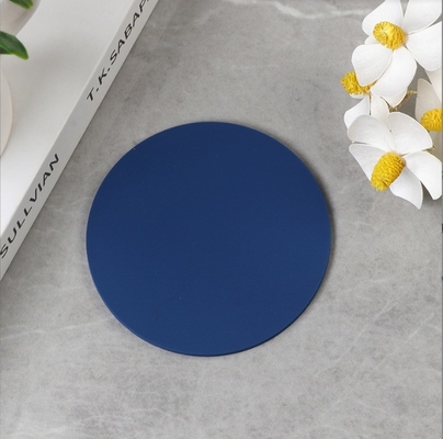 Rodada Custom Logotipo Impresso Coaster para bebida Taça Mat Coaster PVC suave em material durável