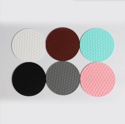 Coaster de taça de mel criativo para isolamento e antiderrapante almofada de taça de silicone