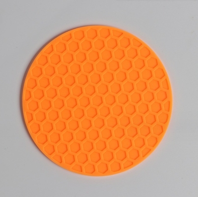 Coaster de taça de mel criativo para isolamento e antiderrapante almofada de taça de silicone