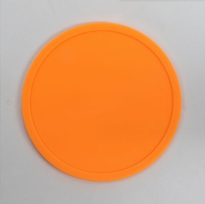 Custom Round Silicone Drink Coaster Nenhum Design estilo para mesa de jantar