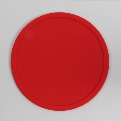 Custom Round Silicone Drink Coaster Nenhum Design estilo para mesa de jantar